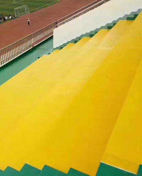 巧家球场台阶翻新修补改造